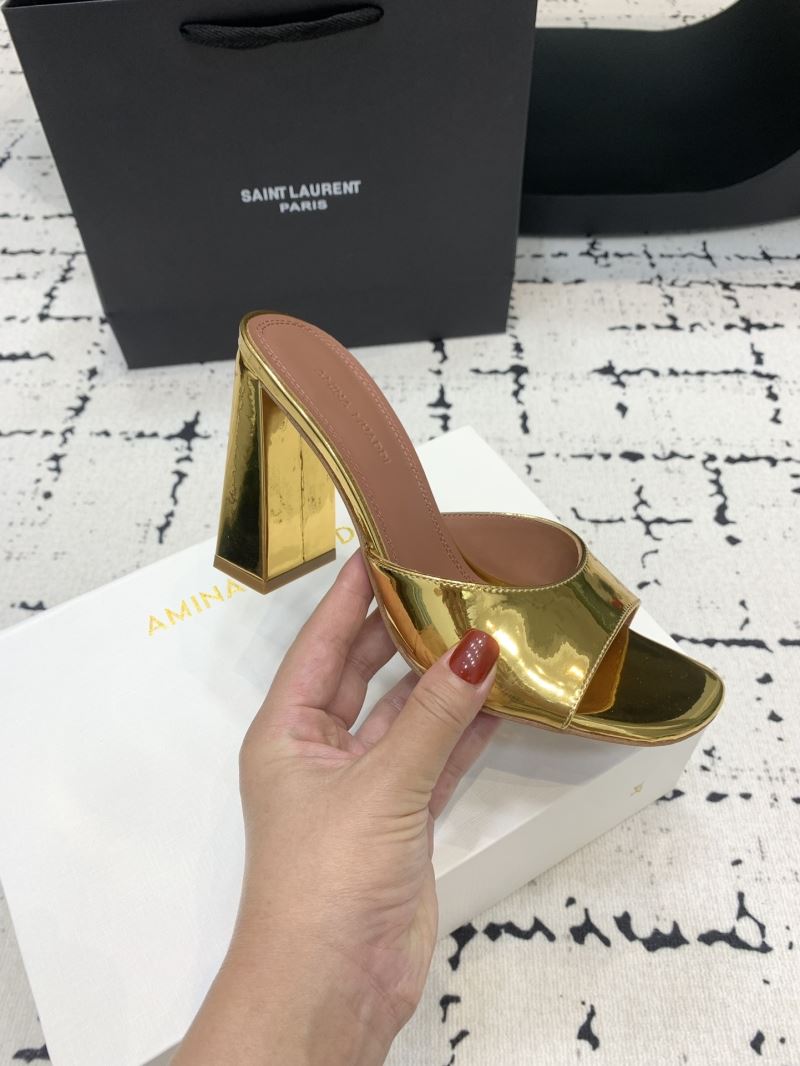 Amina Muaddi Sandals